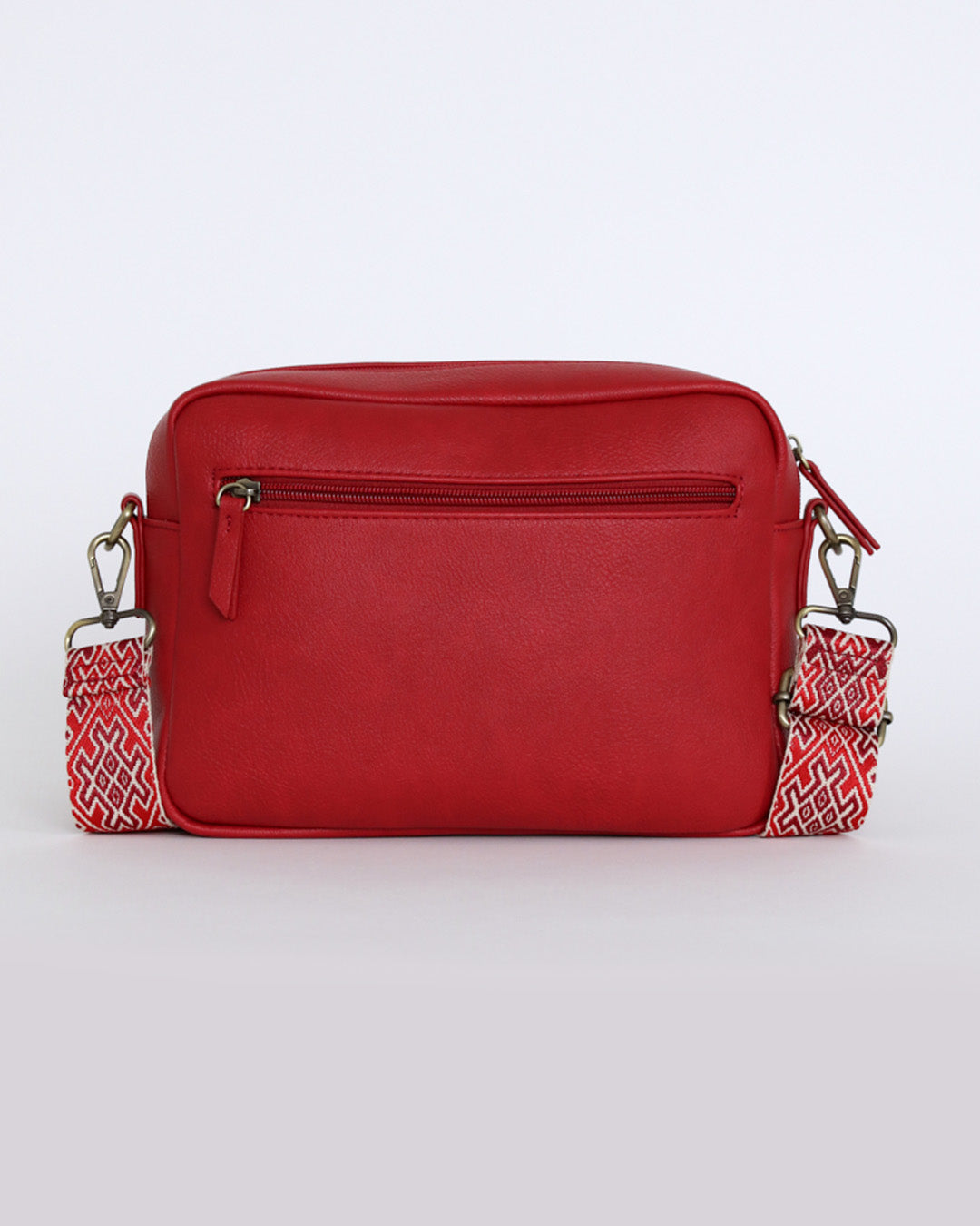 Bertie Maxi Crossbody - Red
