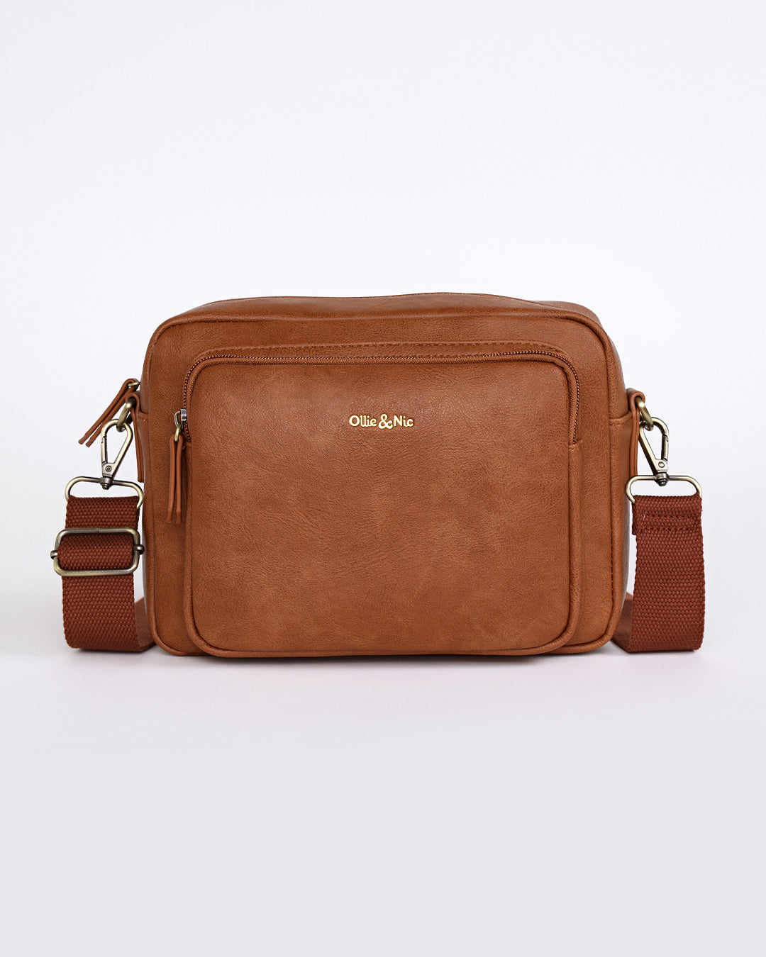 Bertie Maxi Crossbody - Tan