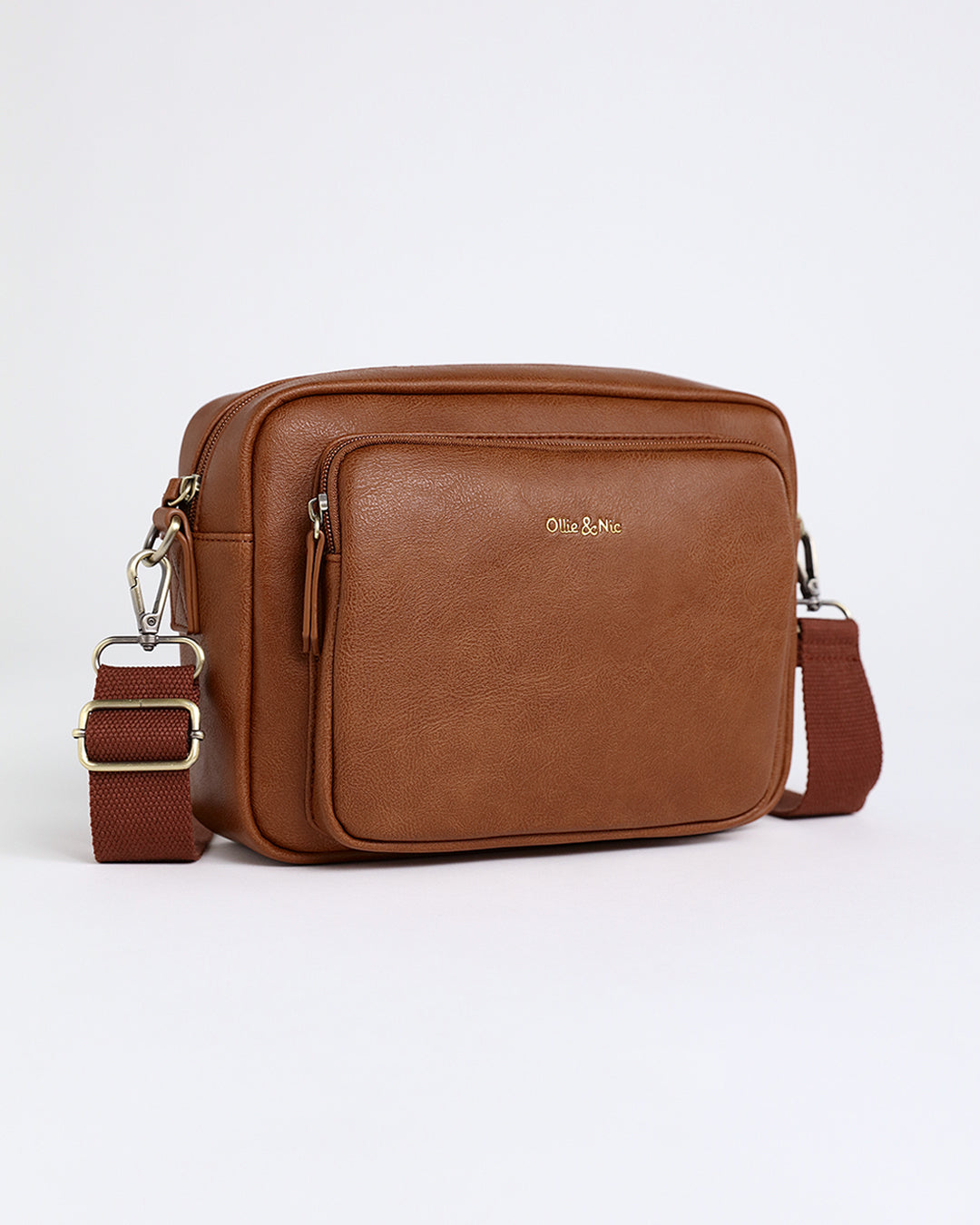 Bertie Maxi Crossbody - Tan