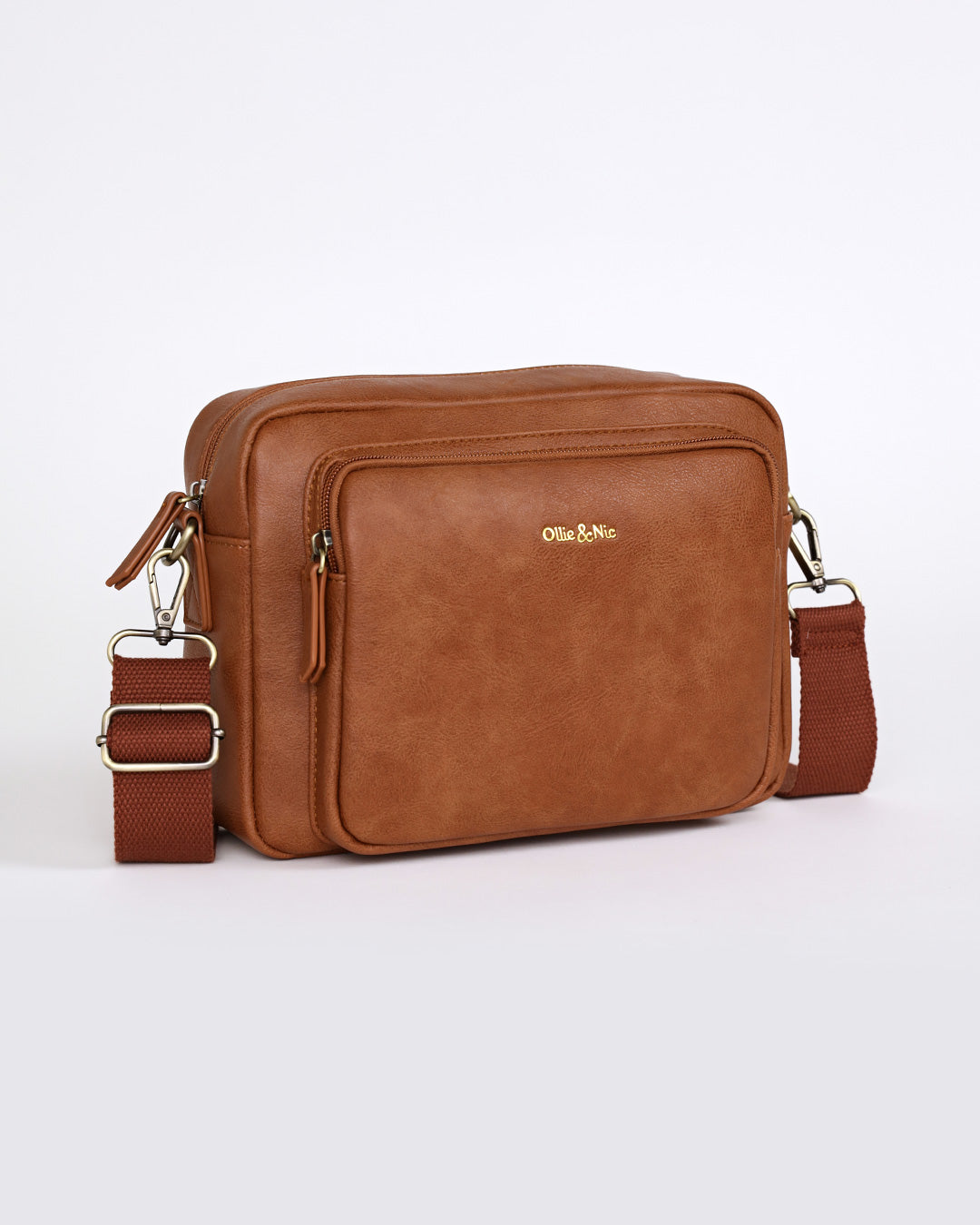 Bertie Maxi Crossbody - Tan