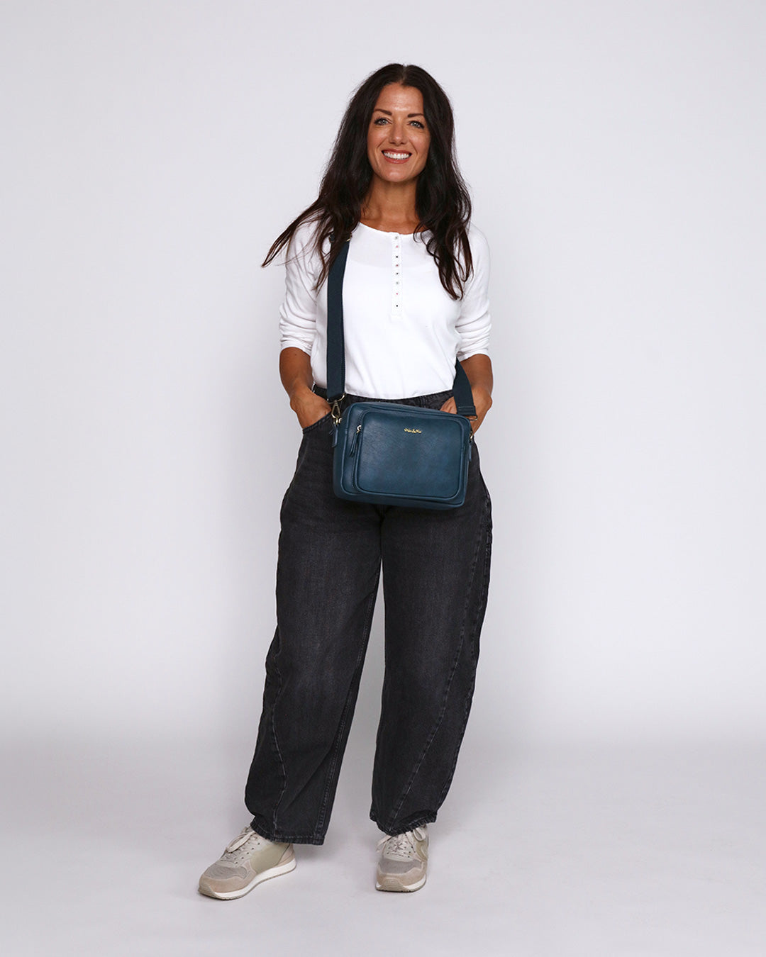 Bertie Maxi Crossbody - Teal