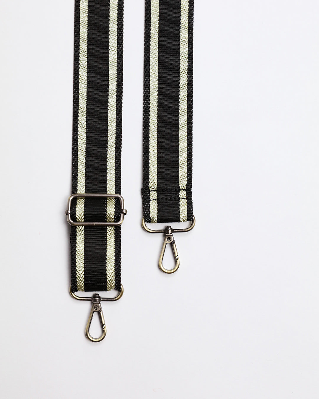 Black & Gold Webbing Strap