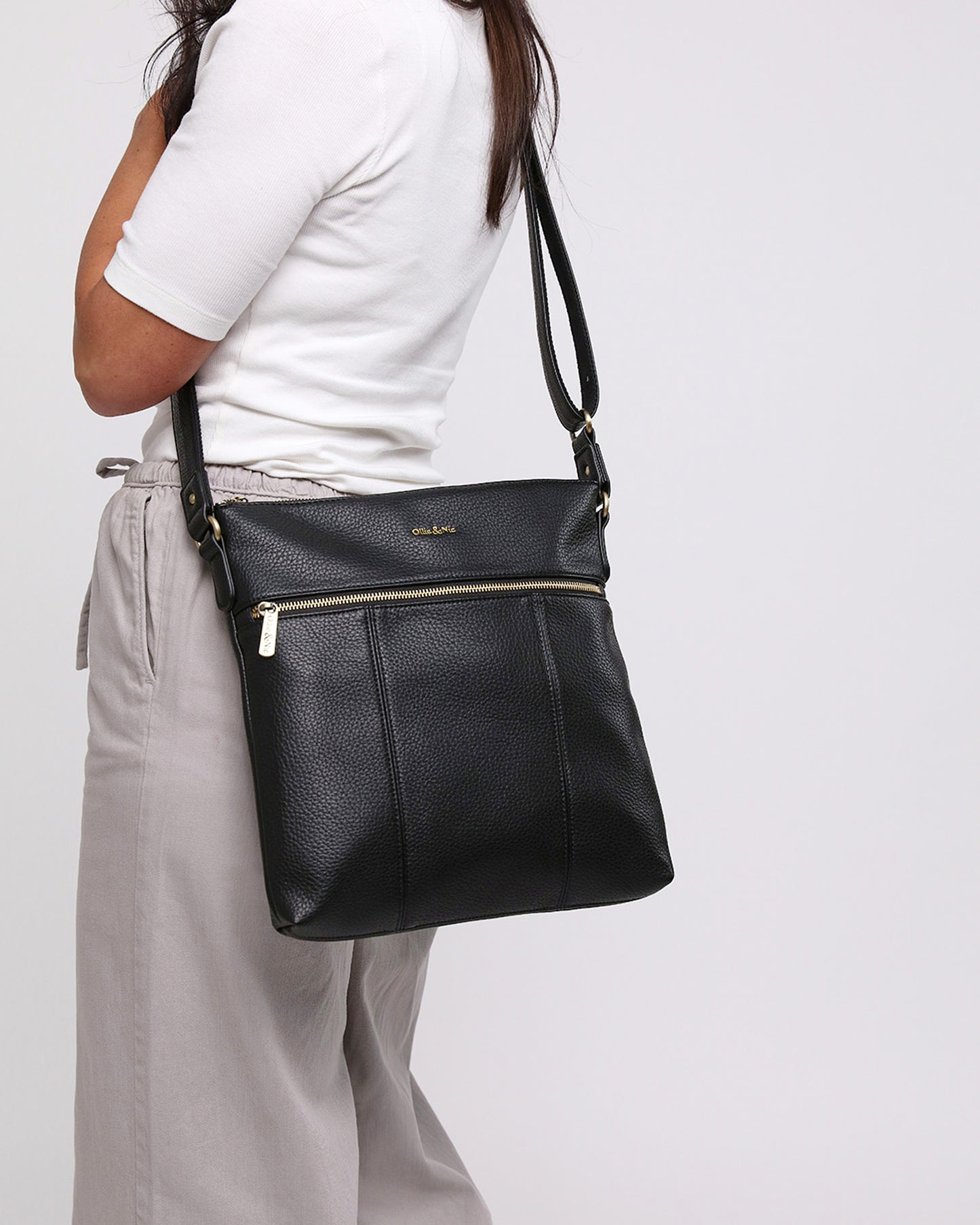 Blake Large Crossbody - Black