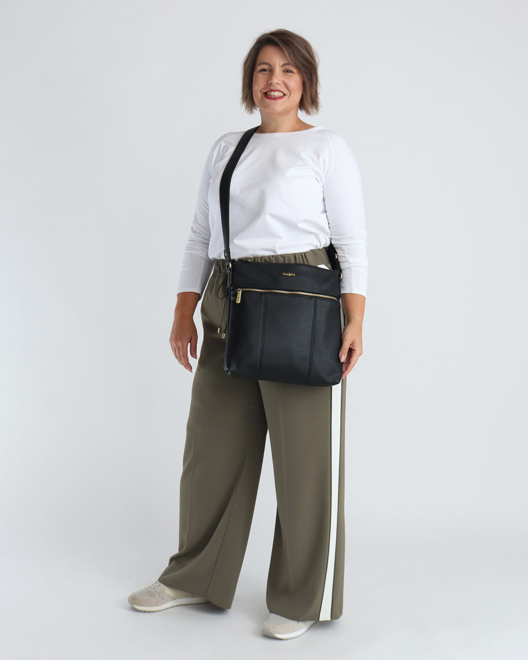 Blake Large Crossbody - Black