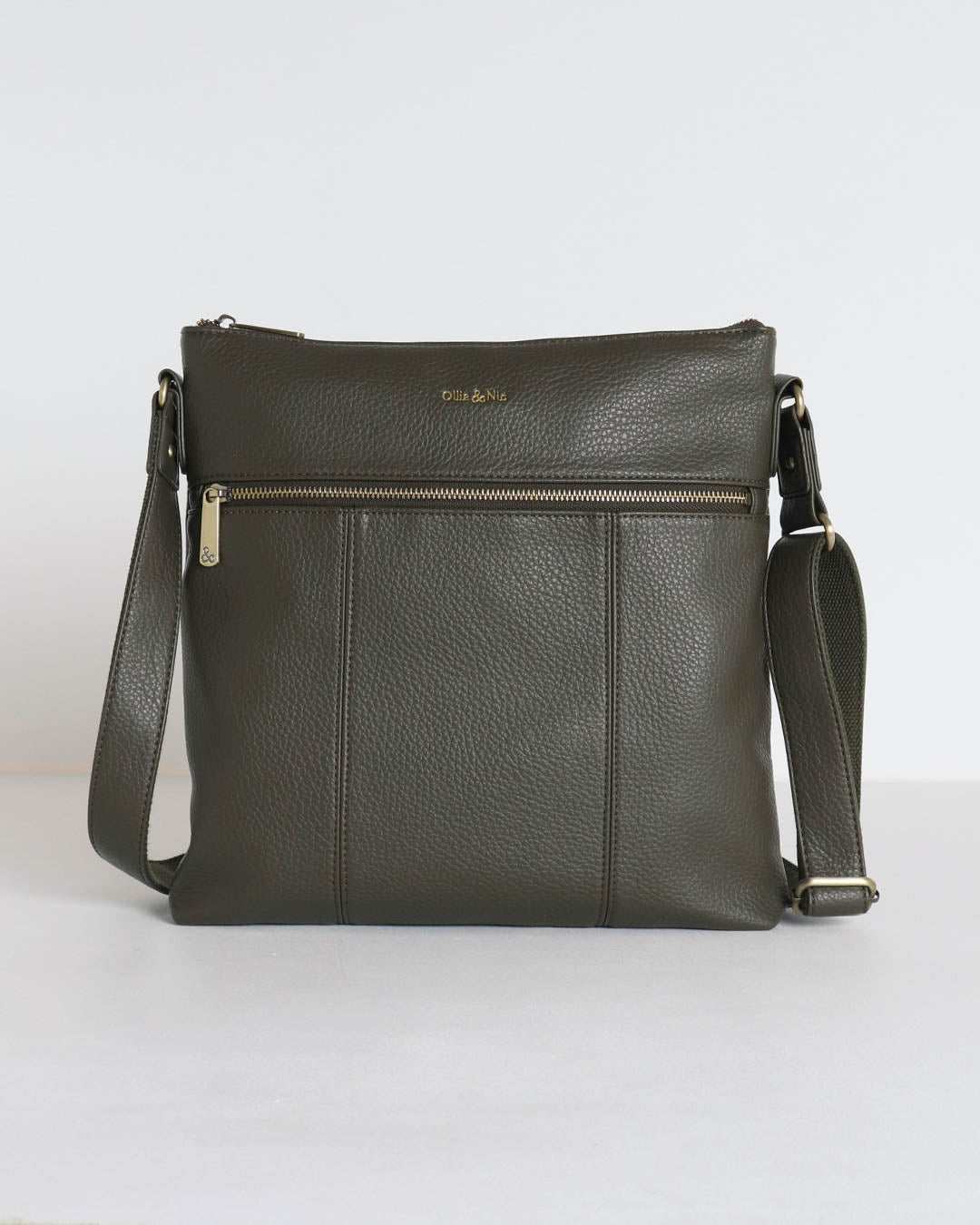 Blake Large Crossbody - Khaki