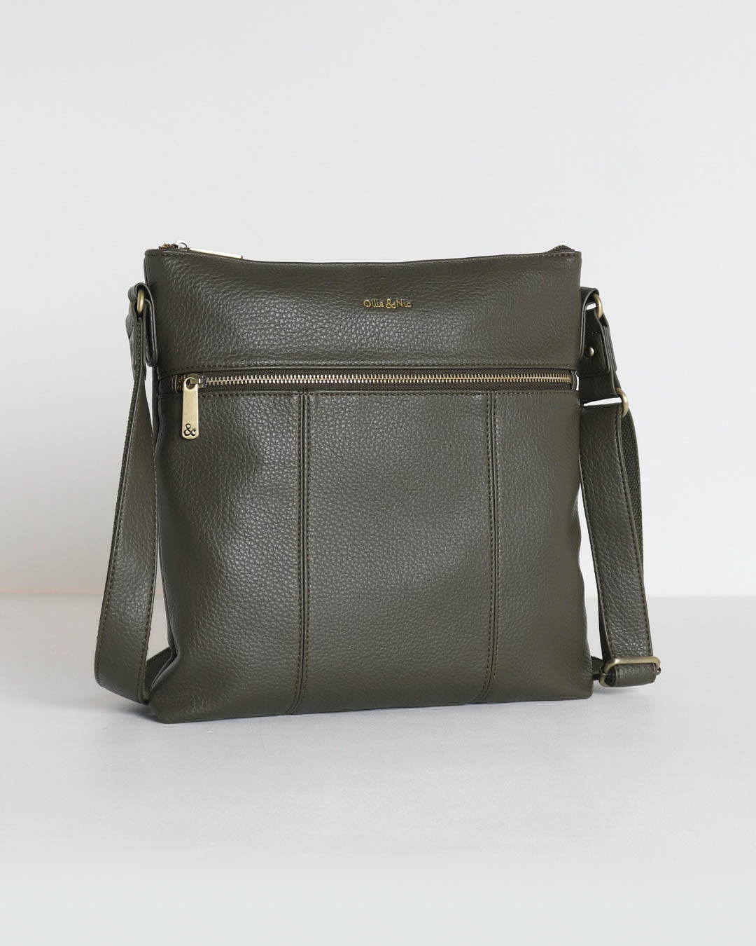 Blake Large Crossbody - Khaki