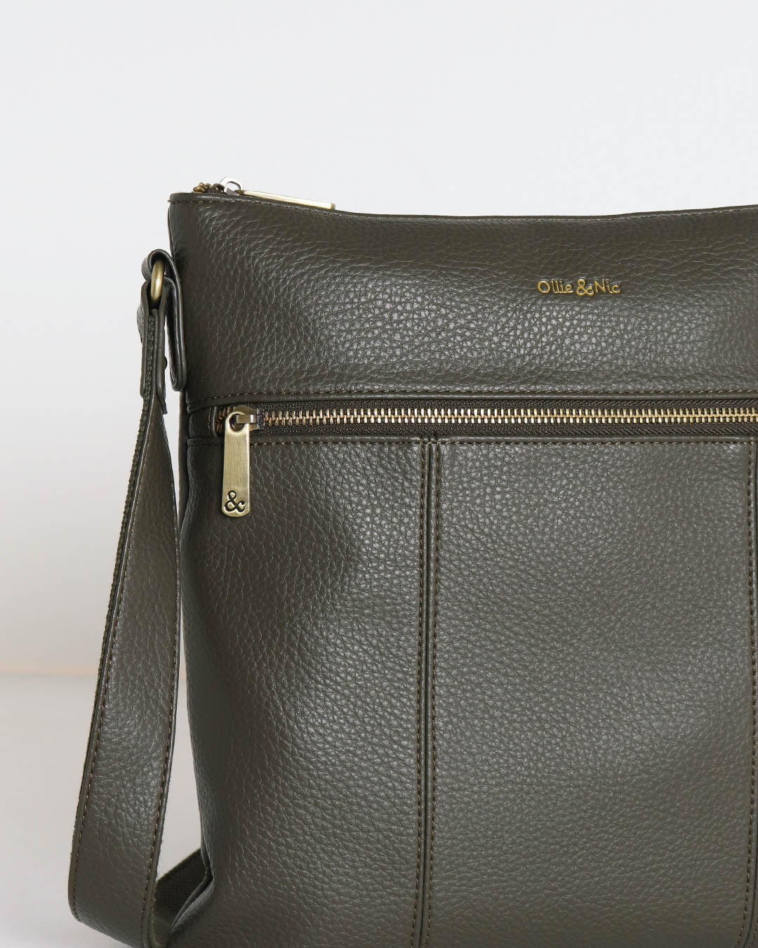 Blake Large Crossbody - Khaki