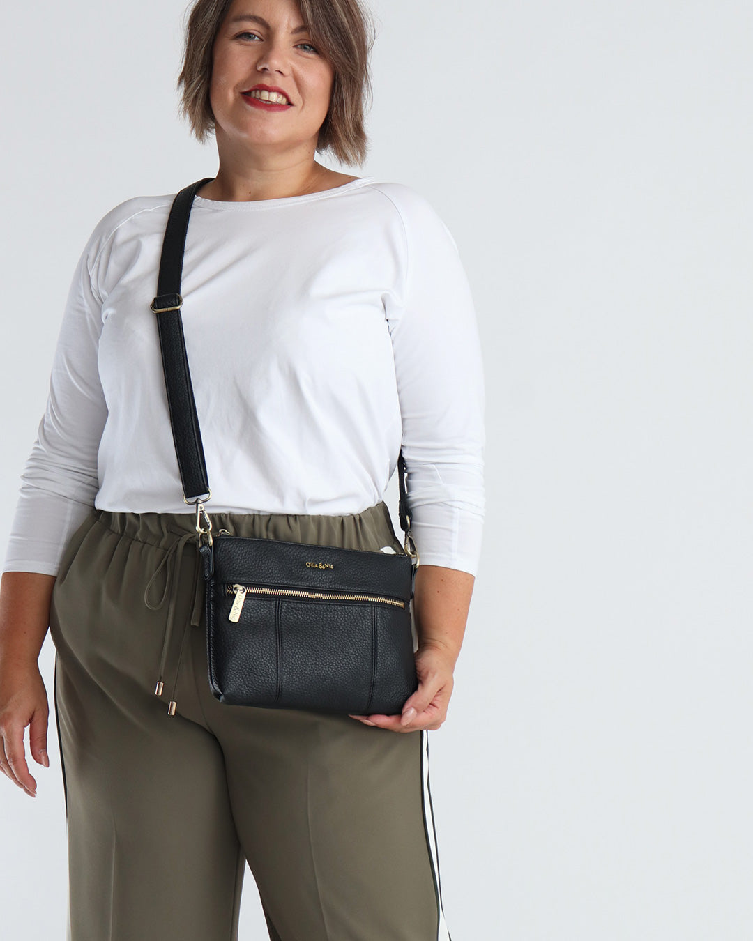 Blake Mini Crossbody - Black