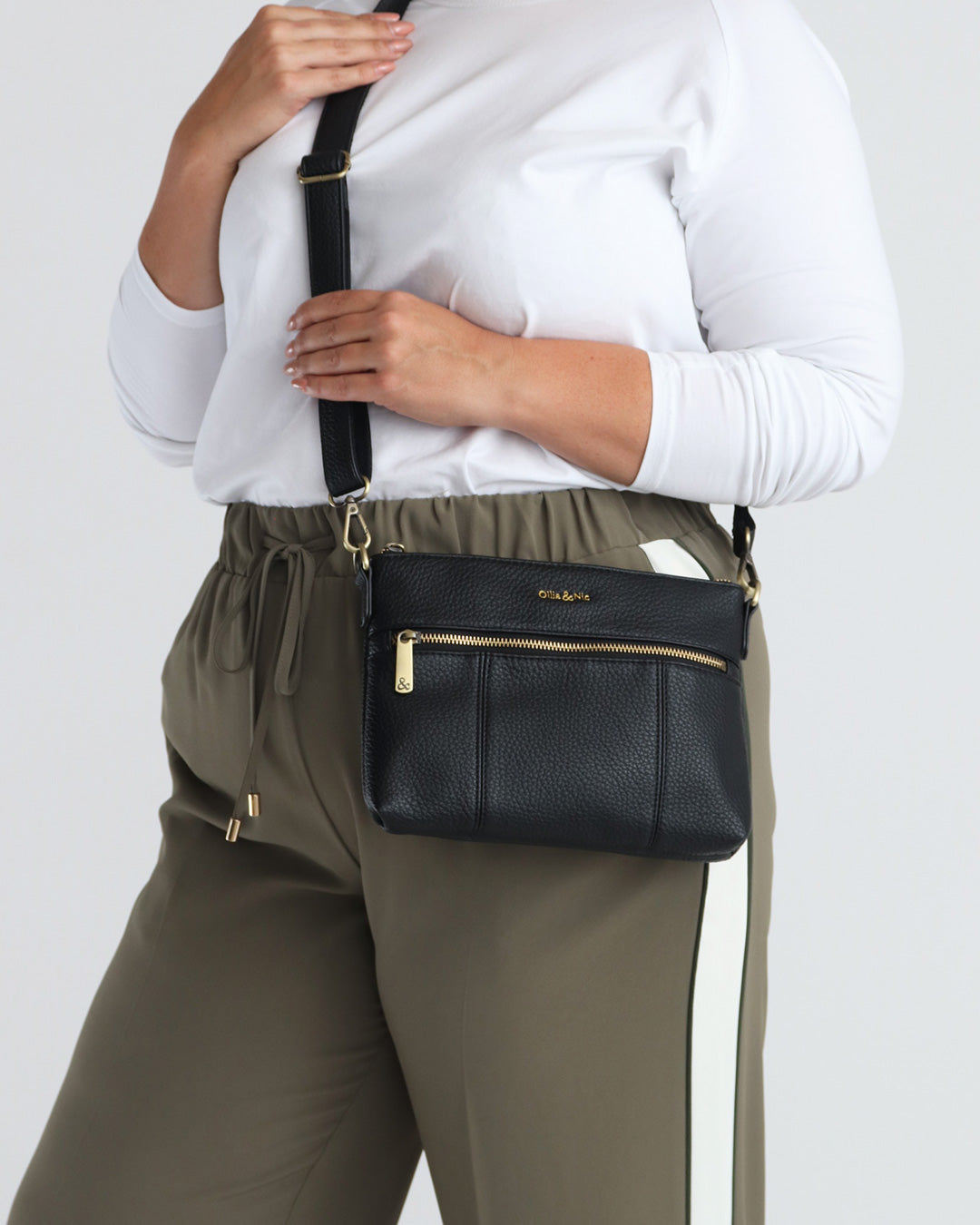 Blake Mini Crossbody - Black