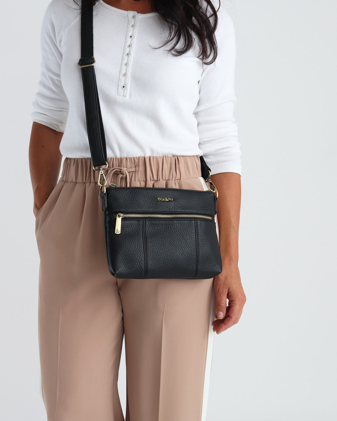 Blake Mini Crossbody - Black