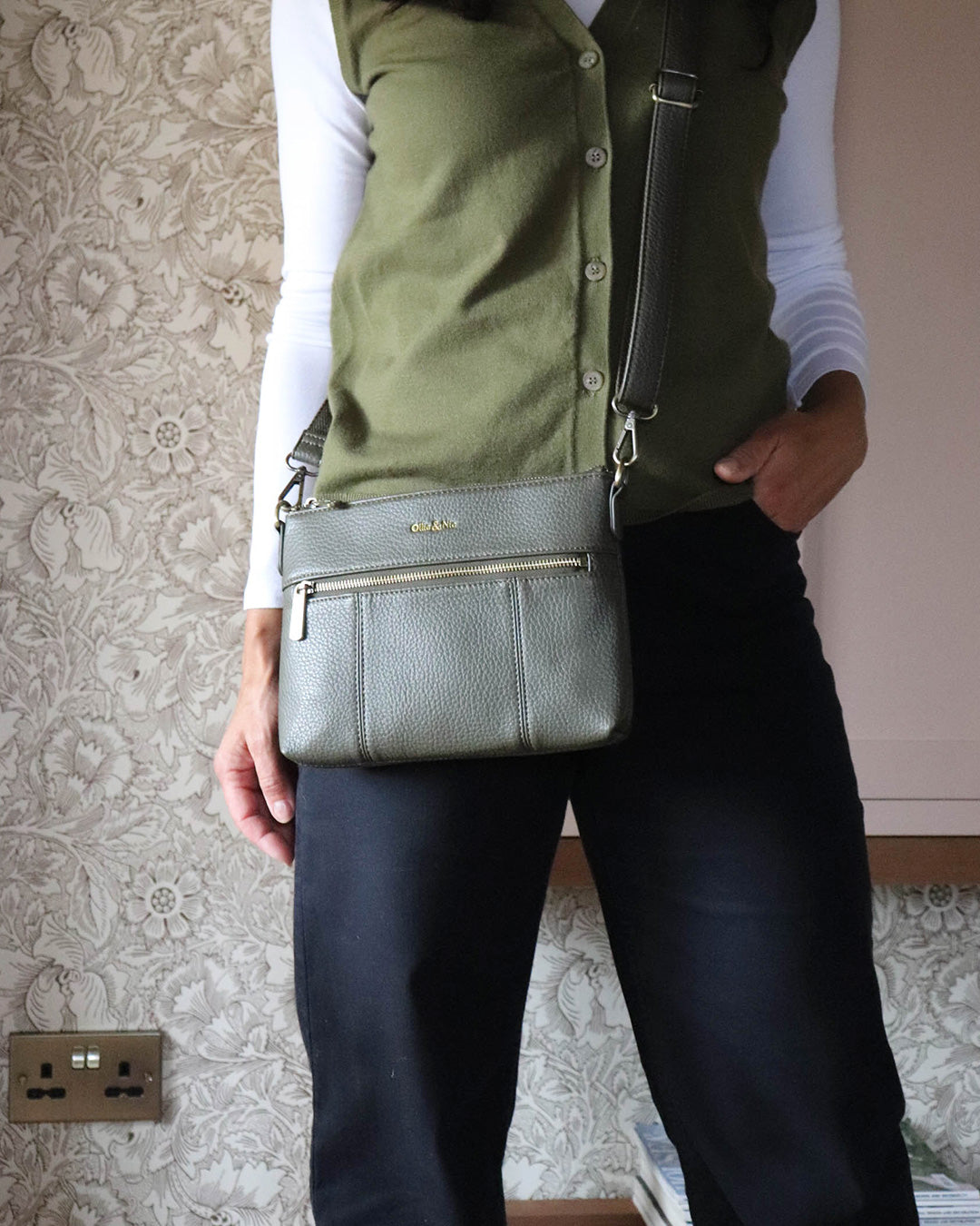 Blake Mini Crossbody - Khaki