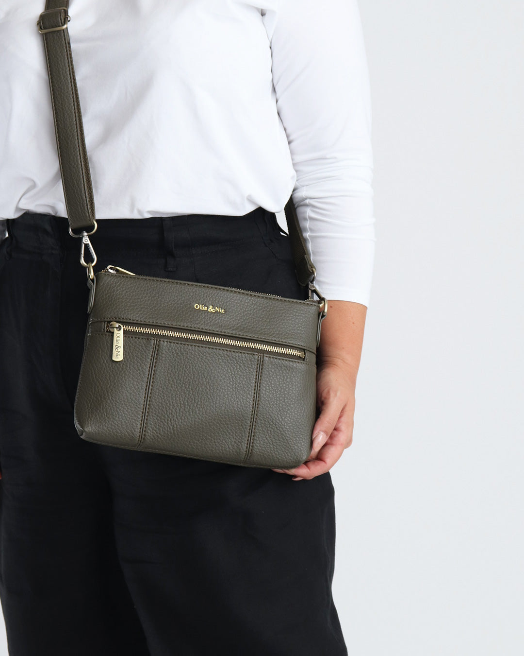 Blake Mini Crossbody - Khaki