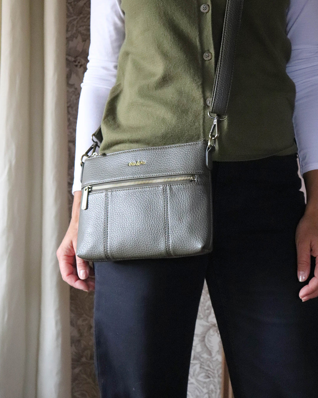 Blake Mini Crossbody - Khaki