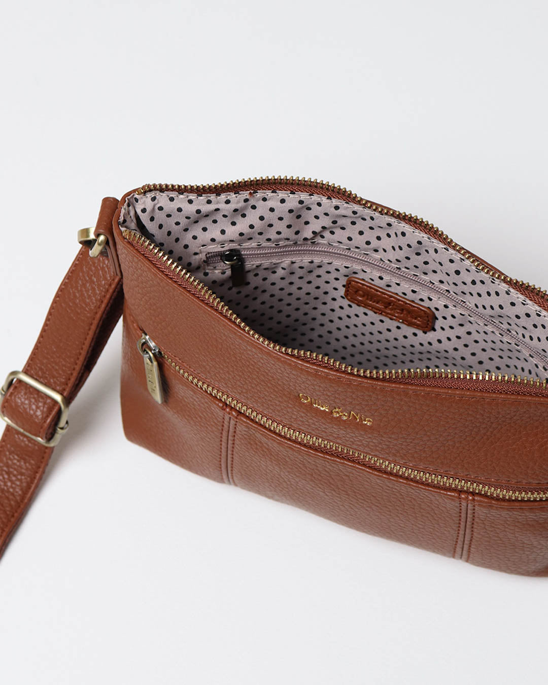 Blake Mini Crossbody - Tan