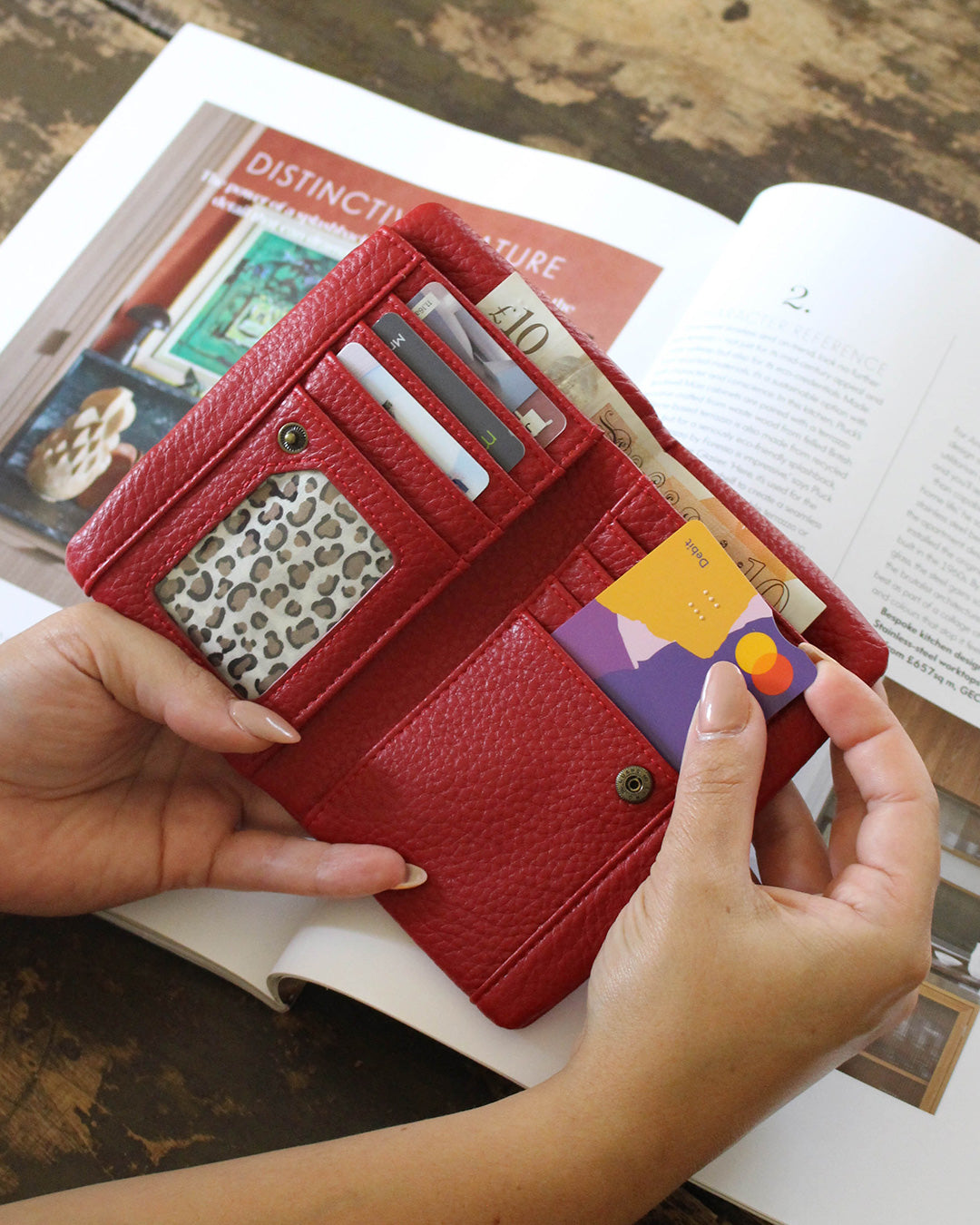 Blake Purse - Cherry Red