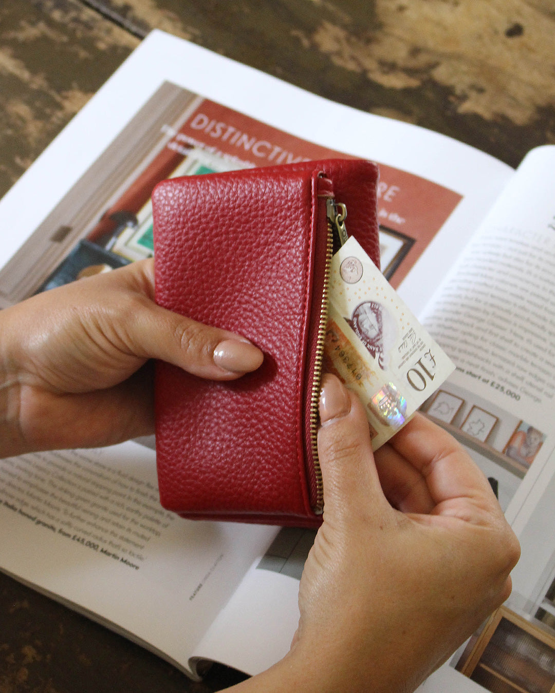 Blake Purse - Cherry Red