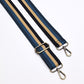 Blue Stripe Webbing Strap