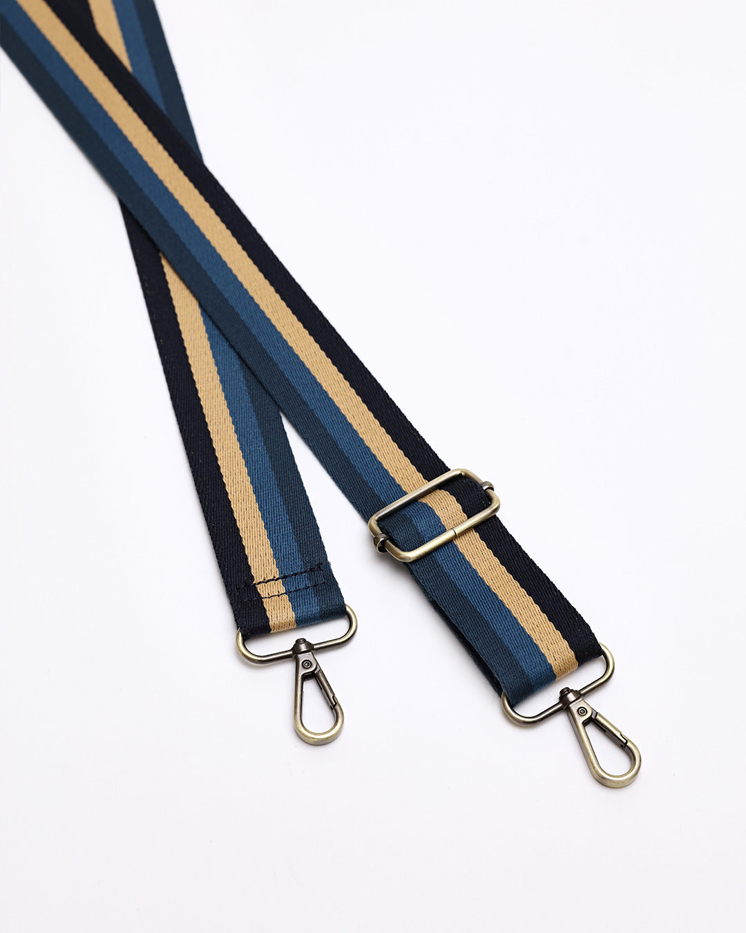 Blue Stripe Webbing Strap