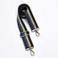 Blue Stripe Webbing Strap