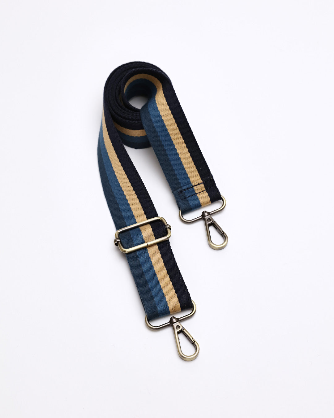 Blue Stripe Webbing Strap