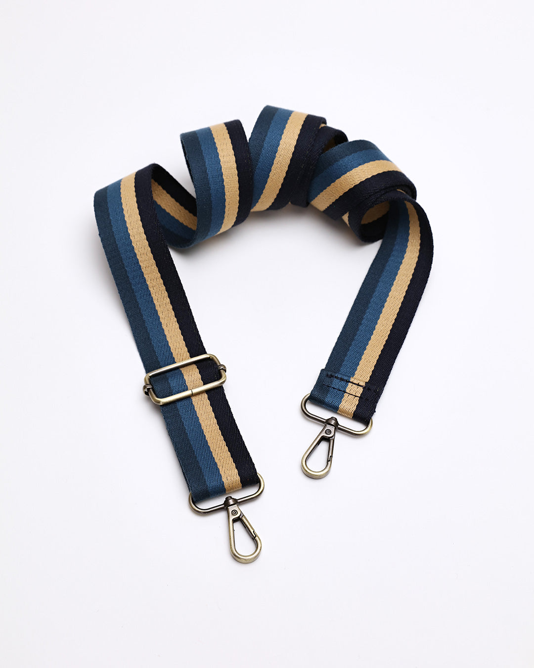 Blue Stripe Webbing Strap