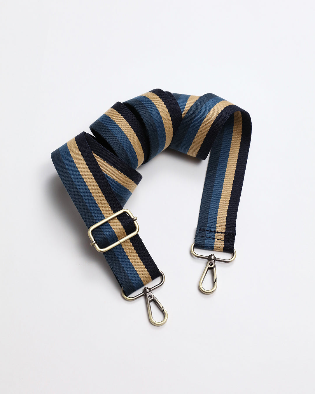 Blue Stripe Webbing Strap