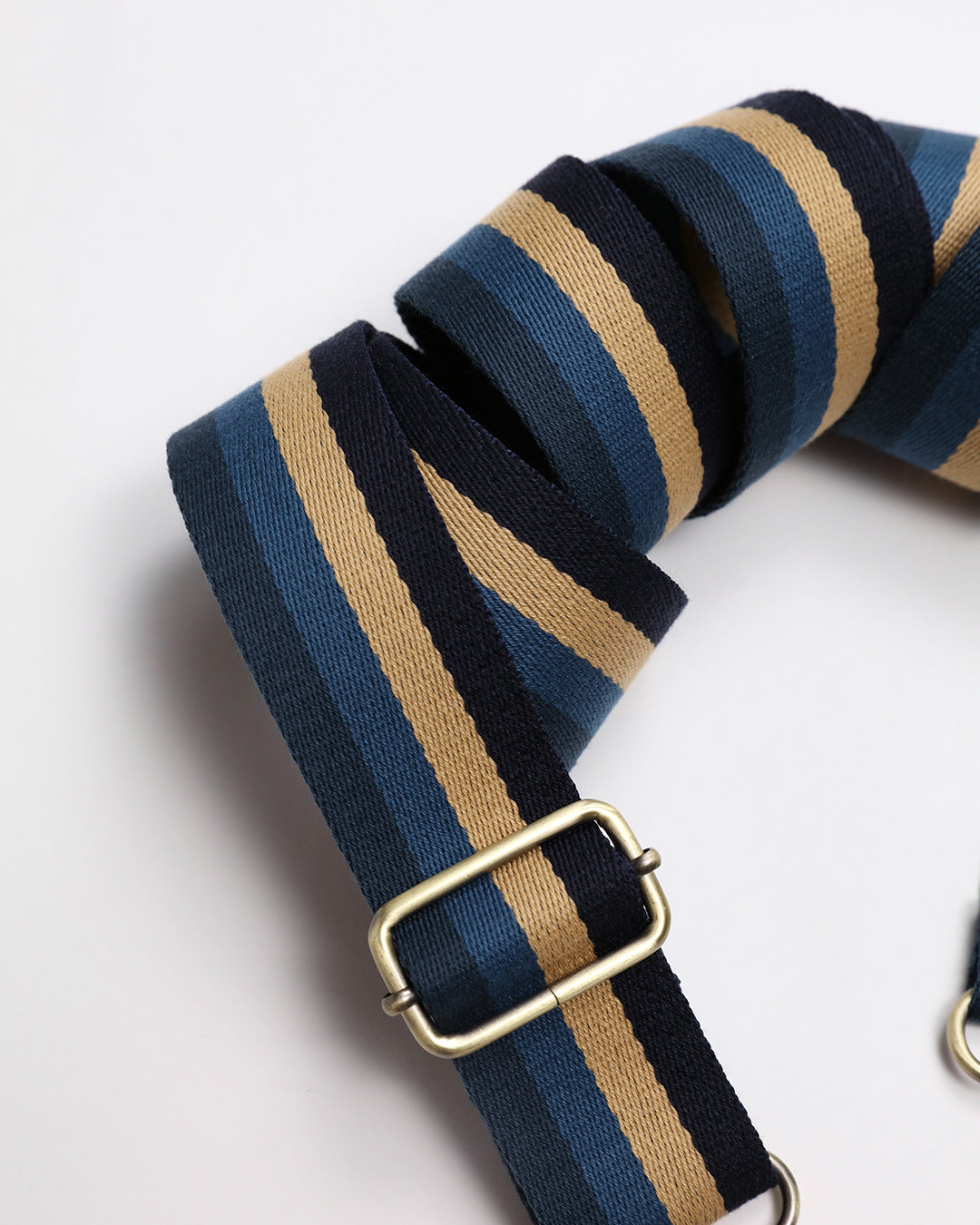 Blue Stripe Webbing Strap