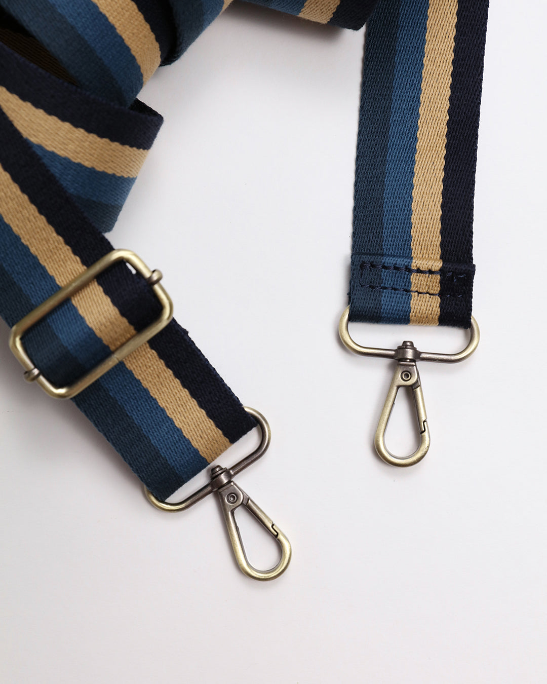 Blue Stripe Webbing Strap