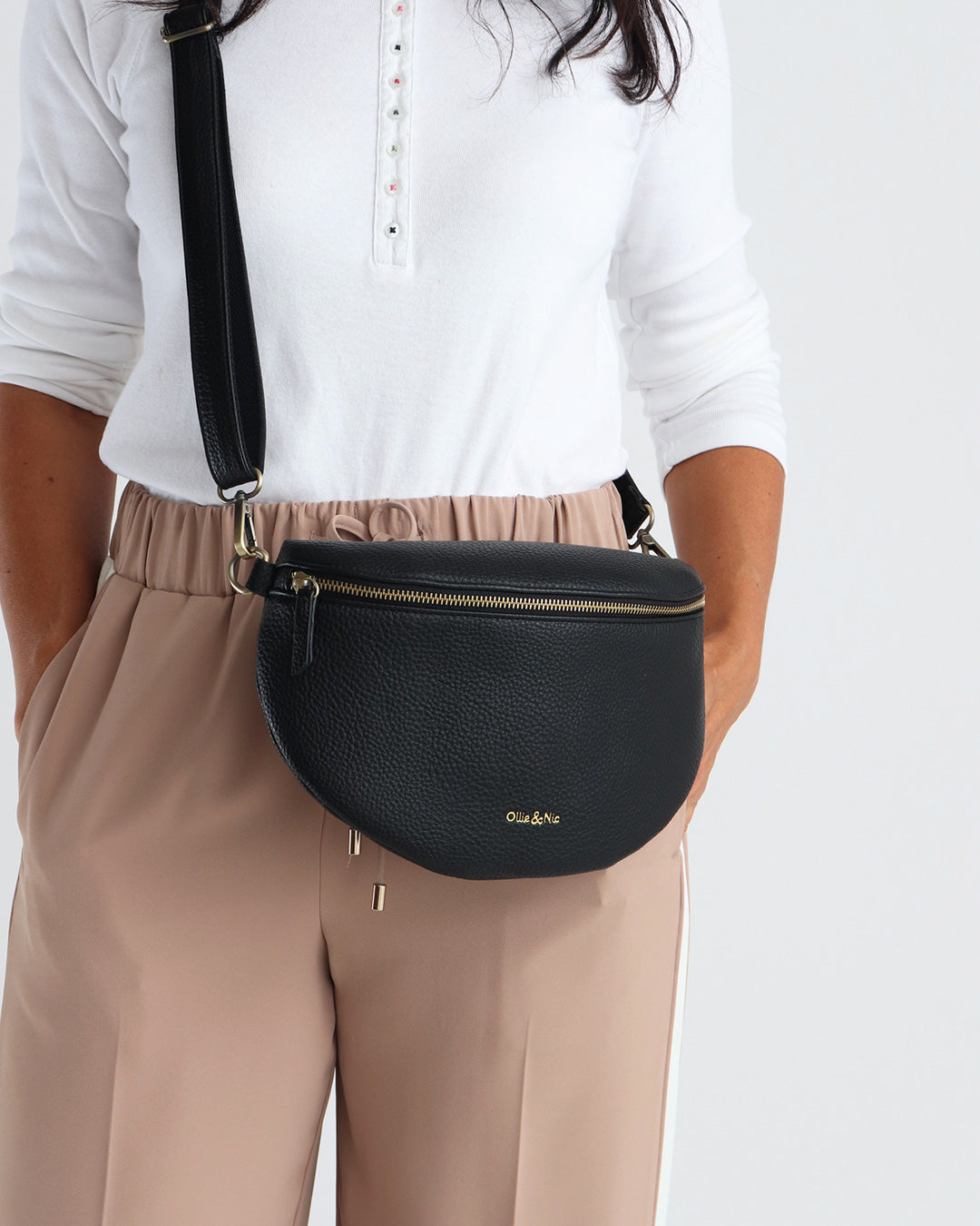 Brooke Belt Bag - Black
