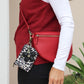 Brooke Belt Bag - Cherry Red
