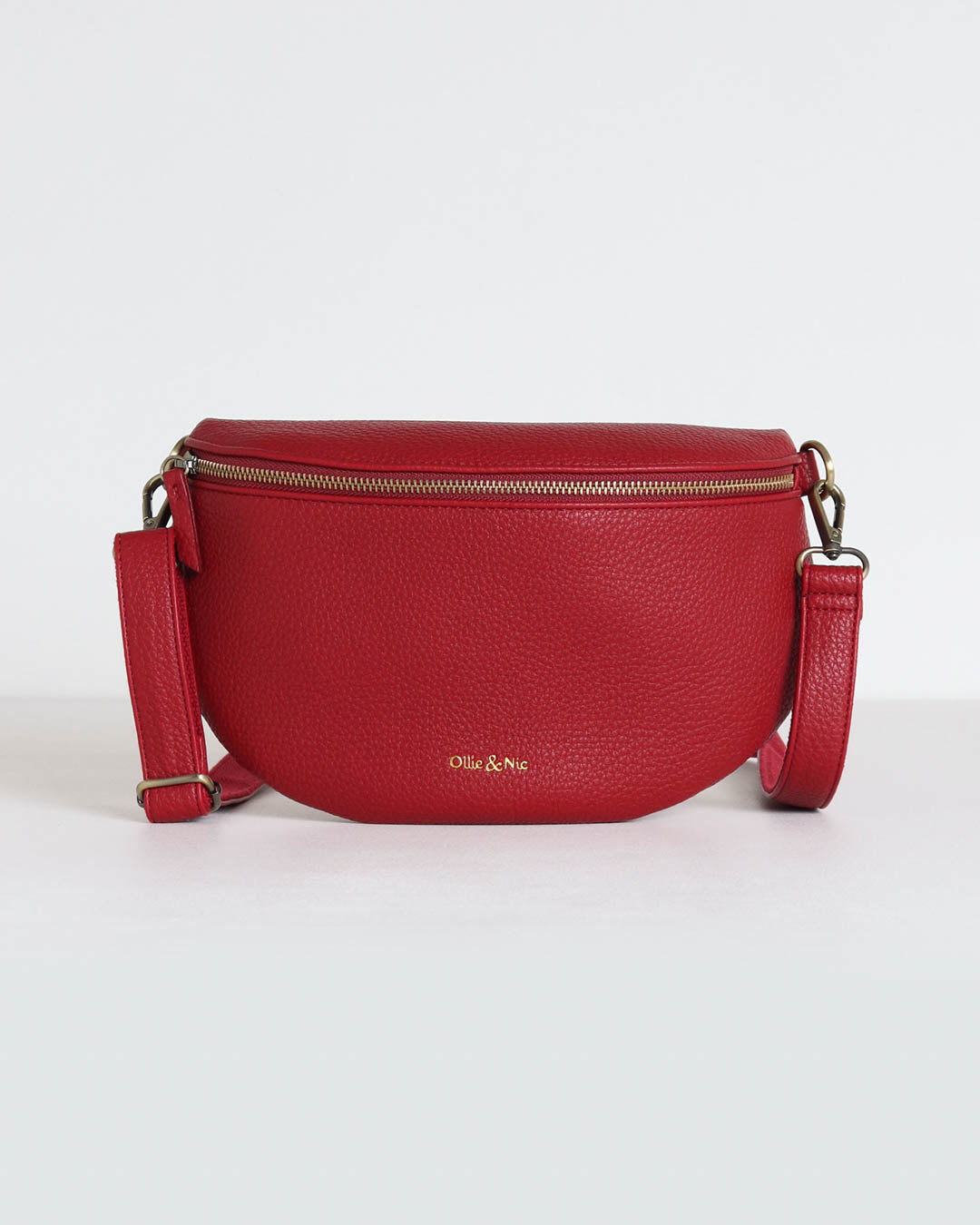 Brooke Belt Bag - Cherry Red