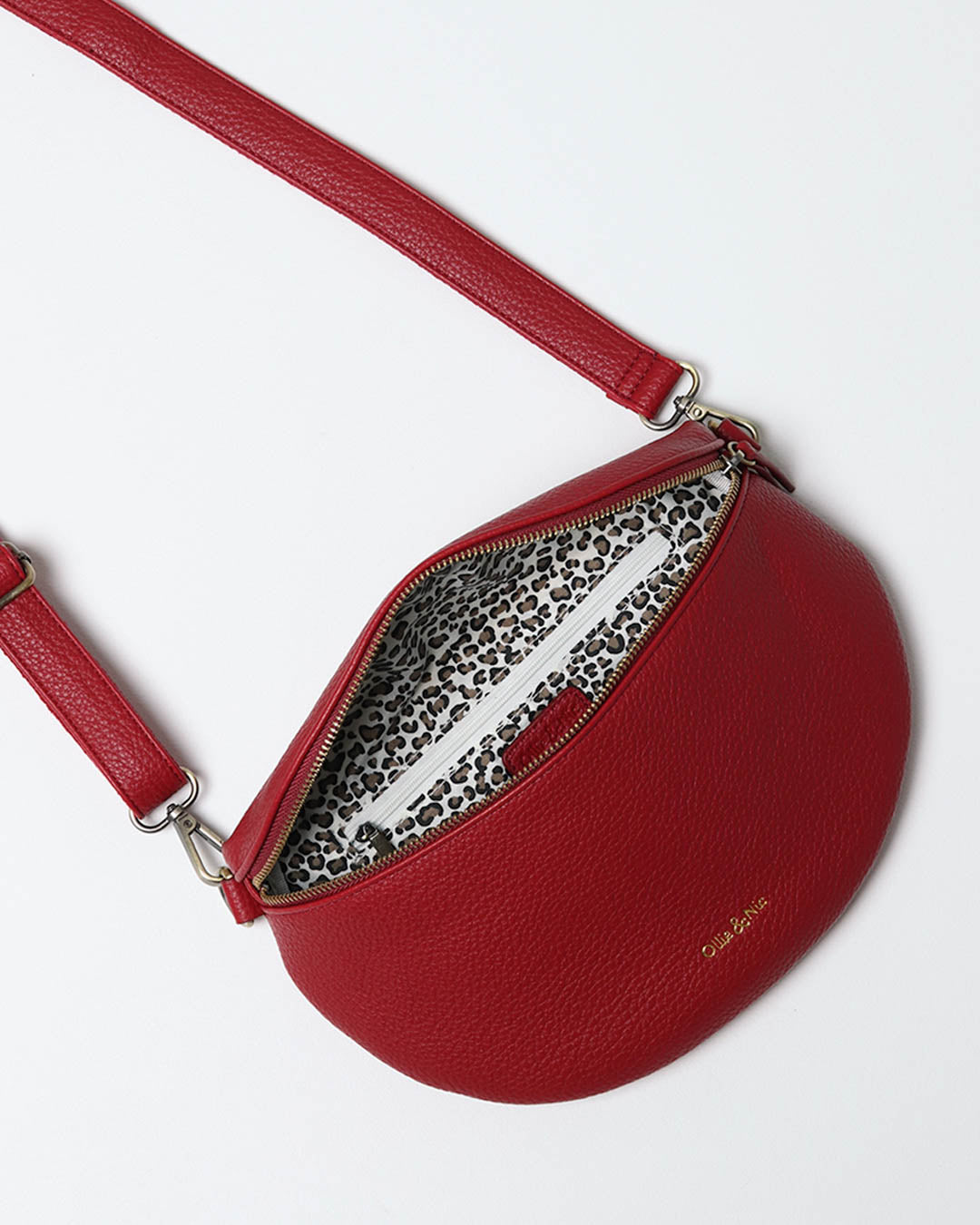Brooke Belt Bag - Cherry Red