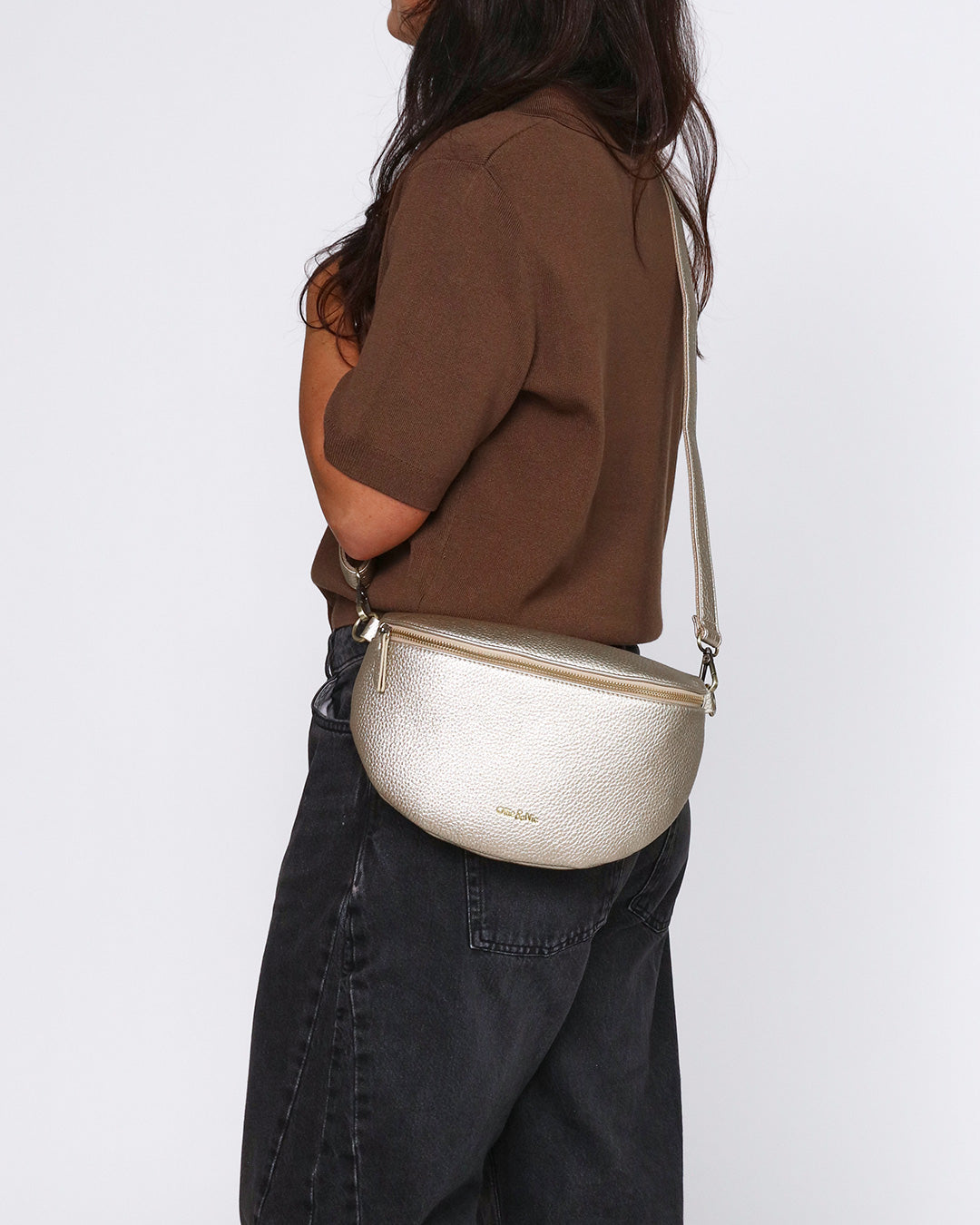 Brooke Belt Bag - Gold