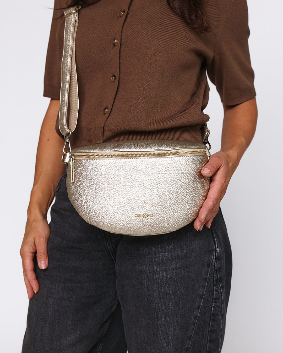 Brooke Belt Bag - Gold