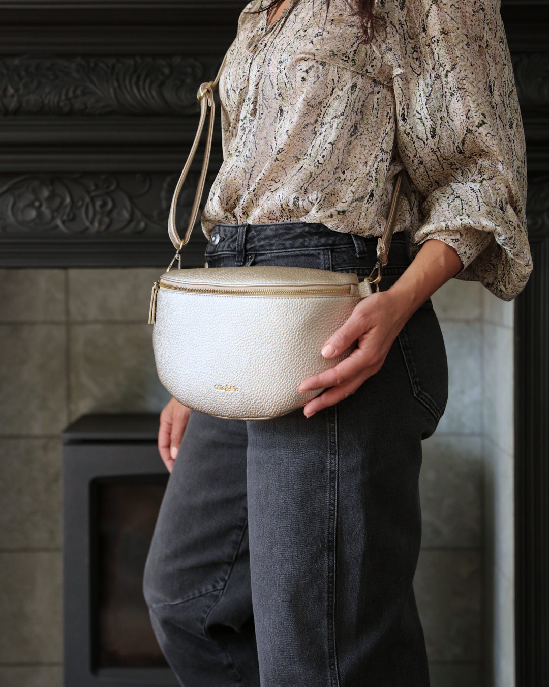 Brooke Belt Bag - Gold