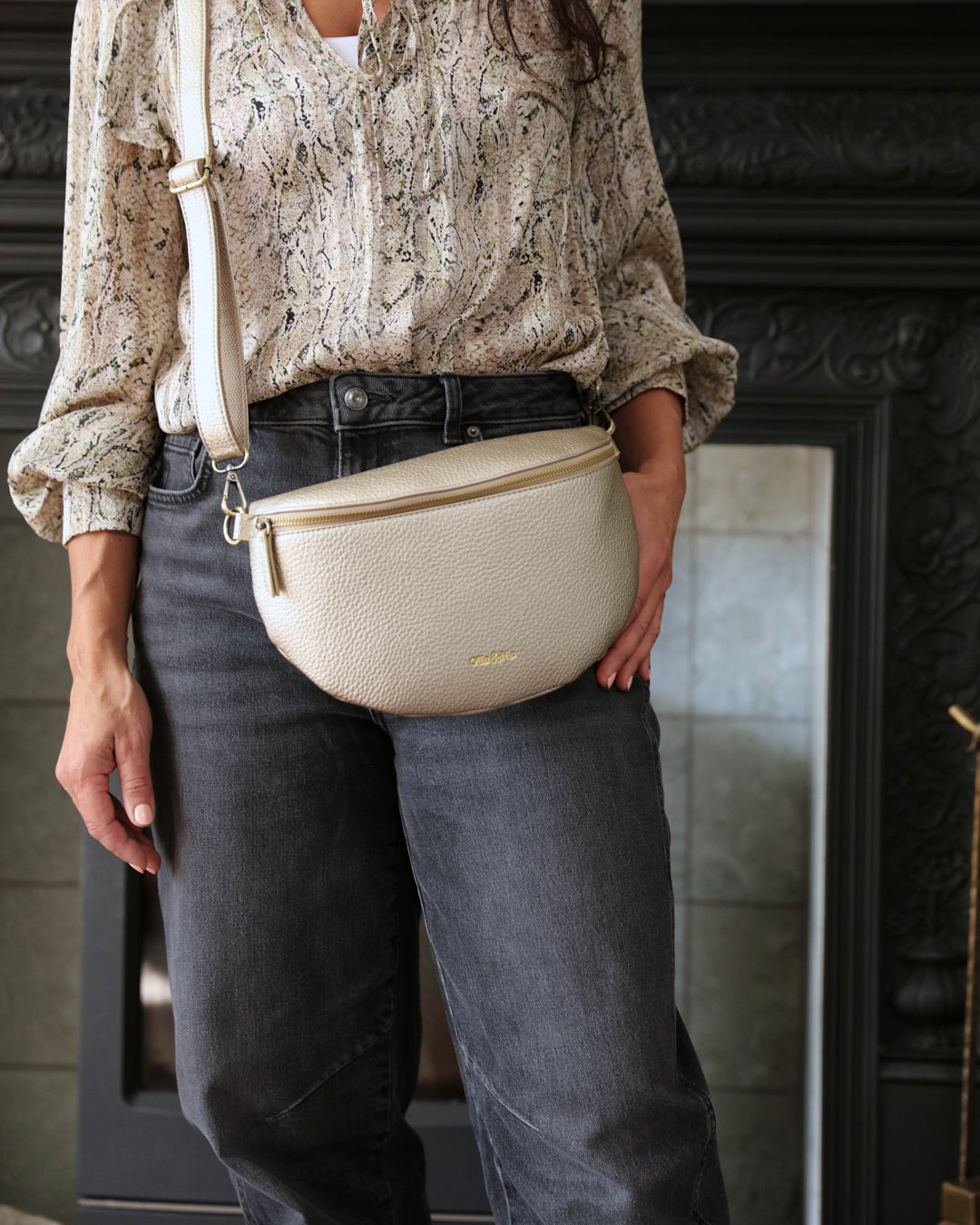 Brooke Belt Bag - Gold