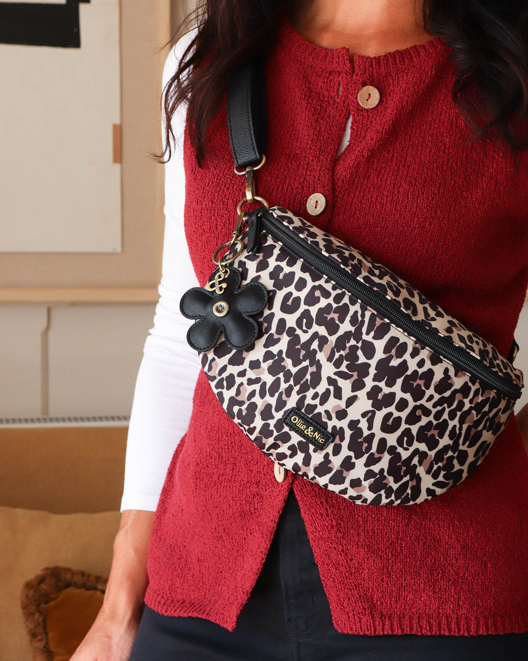 Brooke Belt Bag - Leopard
