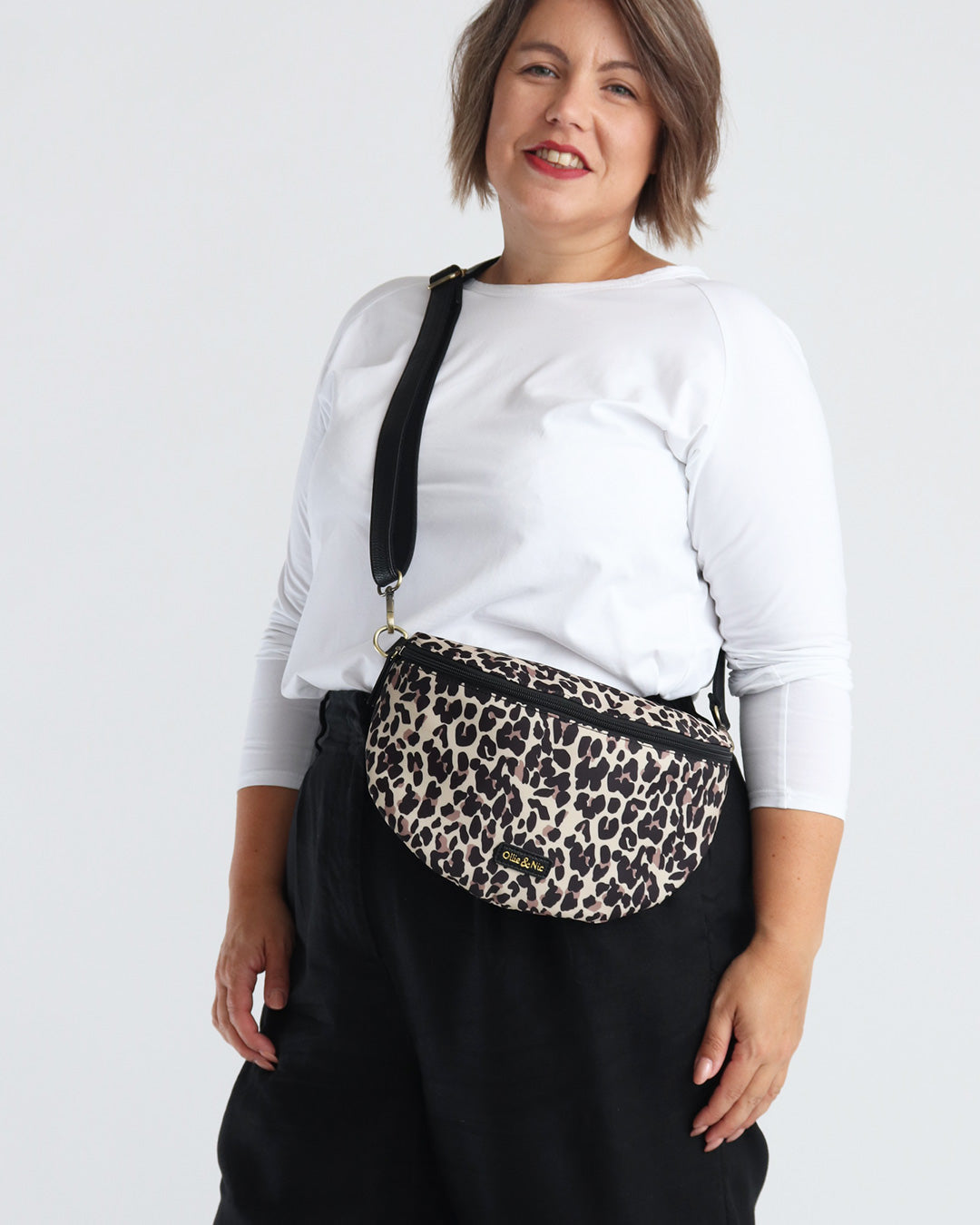 Brooke Belt Bag - Leopard