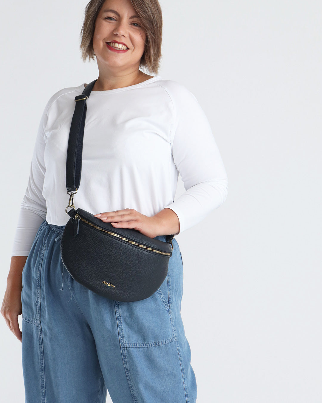 Brooke Belt Bag - Navy