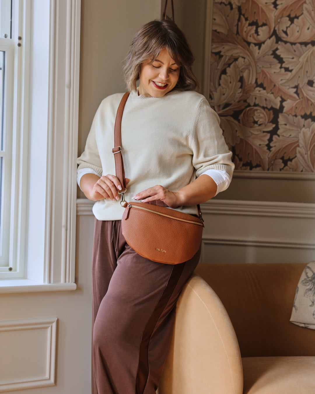 Brooke Belt Bag - Tan