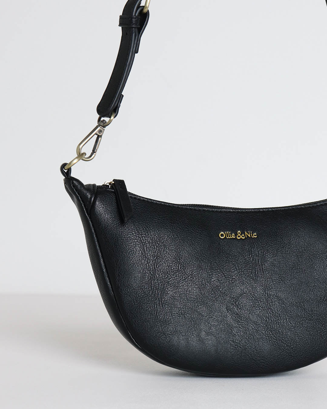 Carmen Mini Scoop Bag - Black