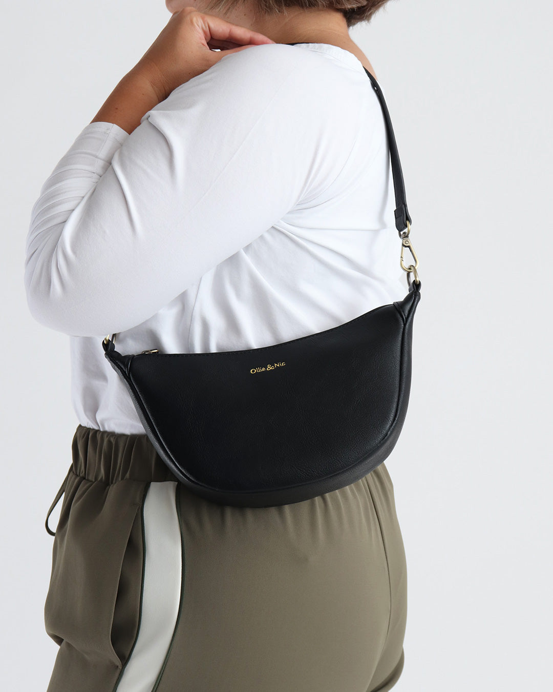 Carmen Mini Scoop Bag - Black