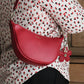 Carmen Mini Scoop Bag - Cherry Red