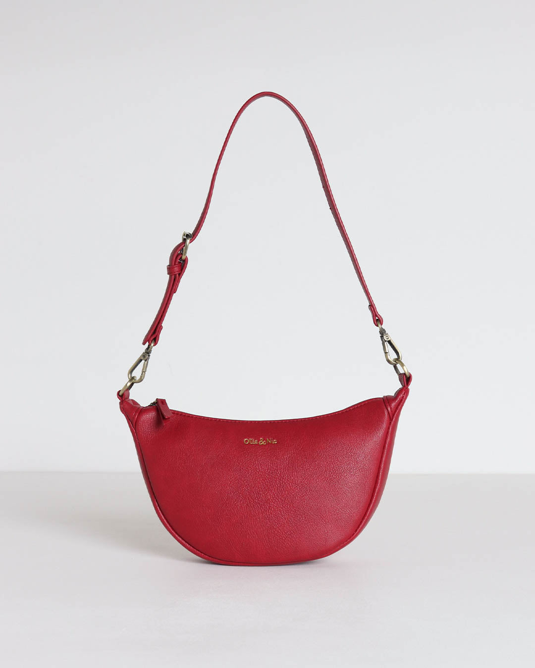 Carmen Mini Scoop Bag - Cherry Red