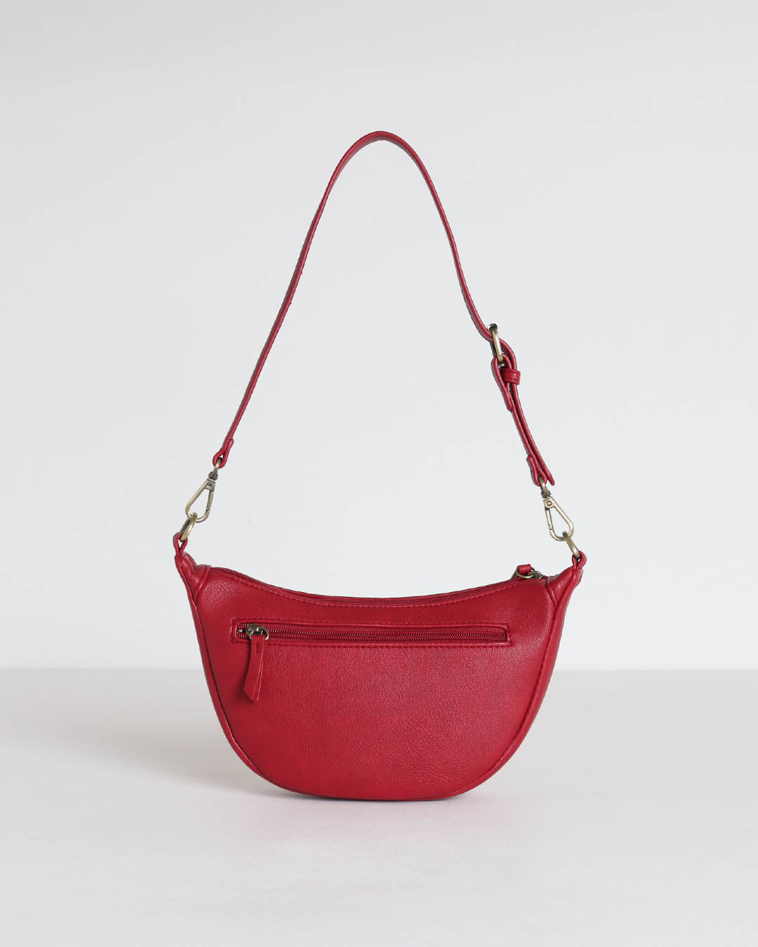 Carmen Mini Scoop Bag - Cherry Red