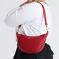Carmen Mini Scoop Bag - Cherry Red