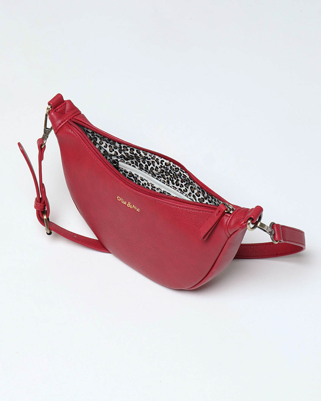 Carmen Mini Scoop Bag - Cherry Red
