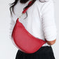 Carmen Mini Scoop Bag - Cherry Red