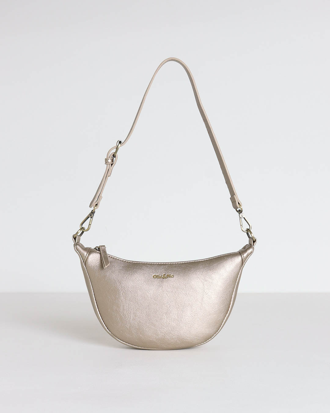 Carmen Mini Scoop Bag - Antique Gold