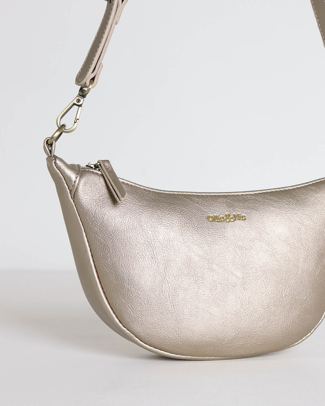 Carmen Mini Scoop Bag - Antique Gold